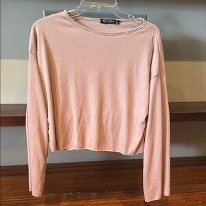 Pink Women's Crop Top